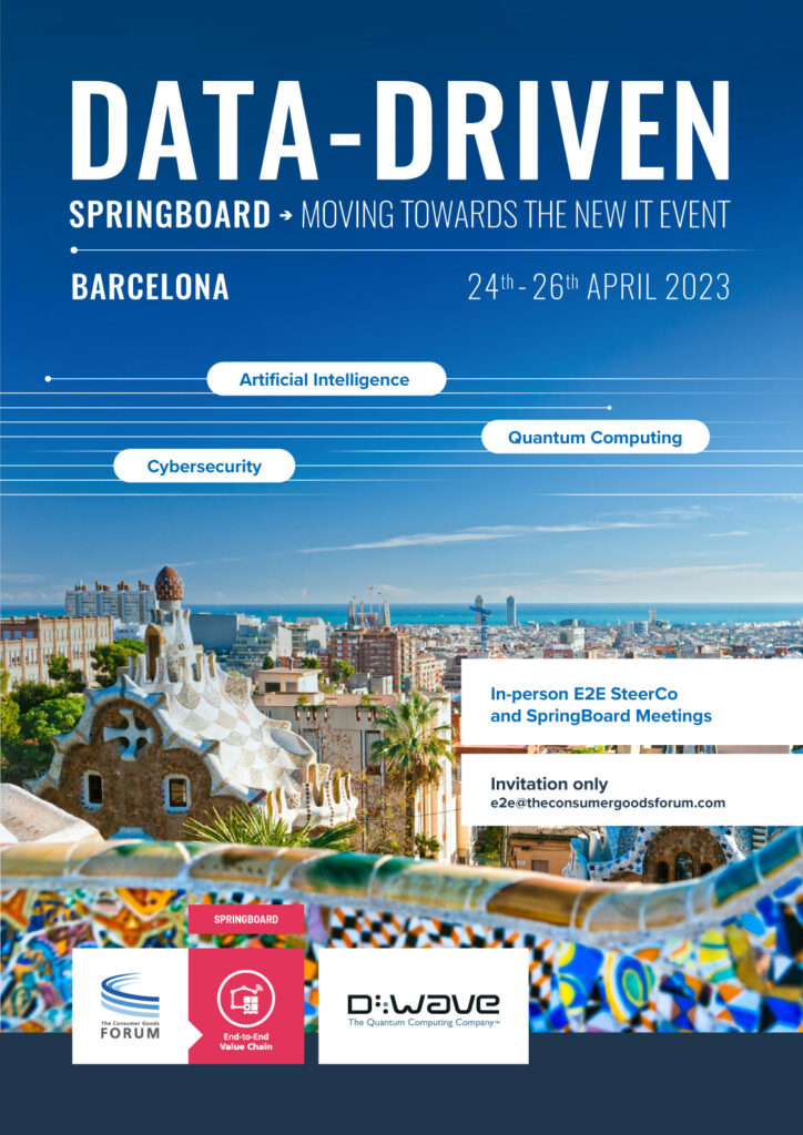 E2E Events: Data-Driven SpringBoard – Programme Brochure