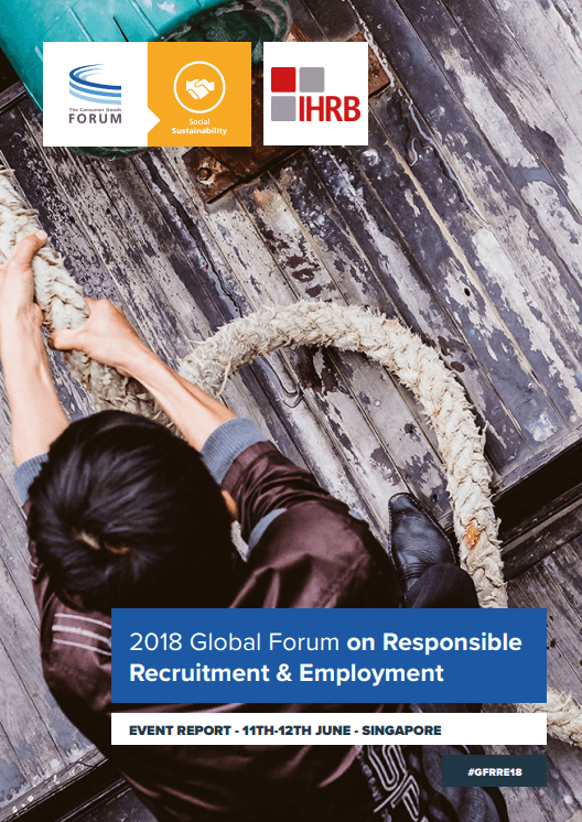 Event Report: 2018 Global Forum on Responsible Recruitment & Employment